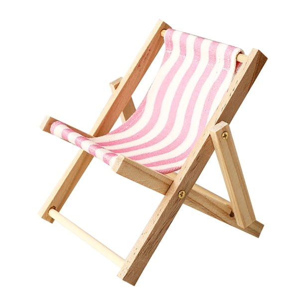 Soporte para teléfono para tumbona de playa, madera creativa que libera tus manos, soporte para teléfono móvil para accesorios de fotografía de escritorio, adornos, modelo A, 10x12x12cm