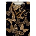 thumbnail image 2 of FMSHPON Butterflies Clipboard Hardboard Wood Nursing Clip Board and Pull for Standard A4 Letter 13x9 inches, 2 of 8
