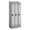 thumbnail image 4 of Triple Sloped Metal Locker Hood Addition, 36w x 18d x 6h, Gray, Ships in 1-3 Business Days | Bundle of 2 Each, 4 of 4