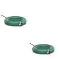thumbnail image 2 of Matsuzay Calentador de tazas, alfombrilla para tazas, posavasos de calefacción, ABS, mano de obra fina multicolor, multiusos, aspecto bonito, regalo Verde 2piezas Matsuzay CBP589591, 2 of 5