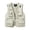 #05 White 【Mix & Match: Choose Your Favorites】, variant on Men's Sleeveless Vest Multi Pocket Quick Dry Nylon V-Neck Workwear Photography Mountaineering Journalist Outdoor Casual Utility Fishing Hiking Travel | Zenithor,Blue L