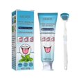 thumbnail image 2 of Gel de menta para limpieza de lengua, limpieza dental de aliento fresco, limpiador bucal con cepillo Feliz Sencillez, 2 of 4