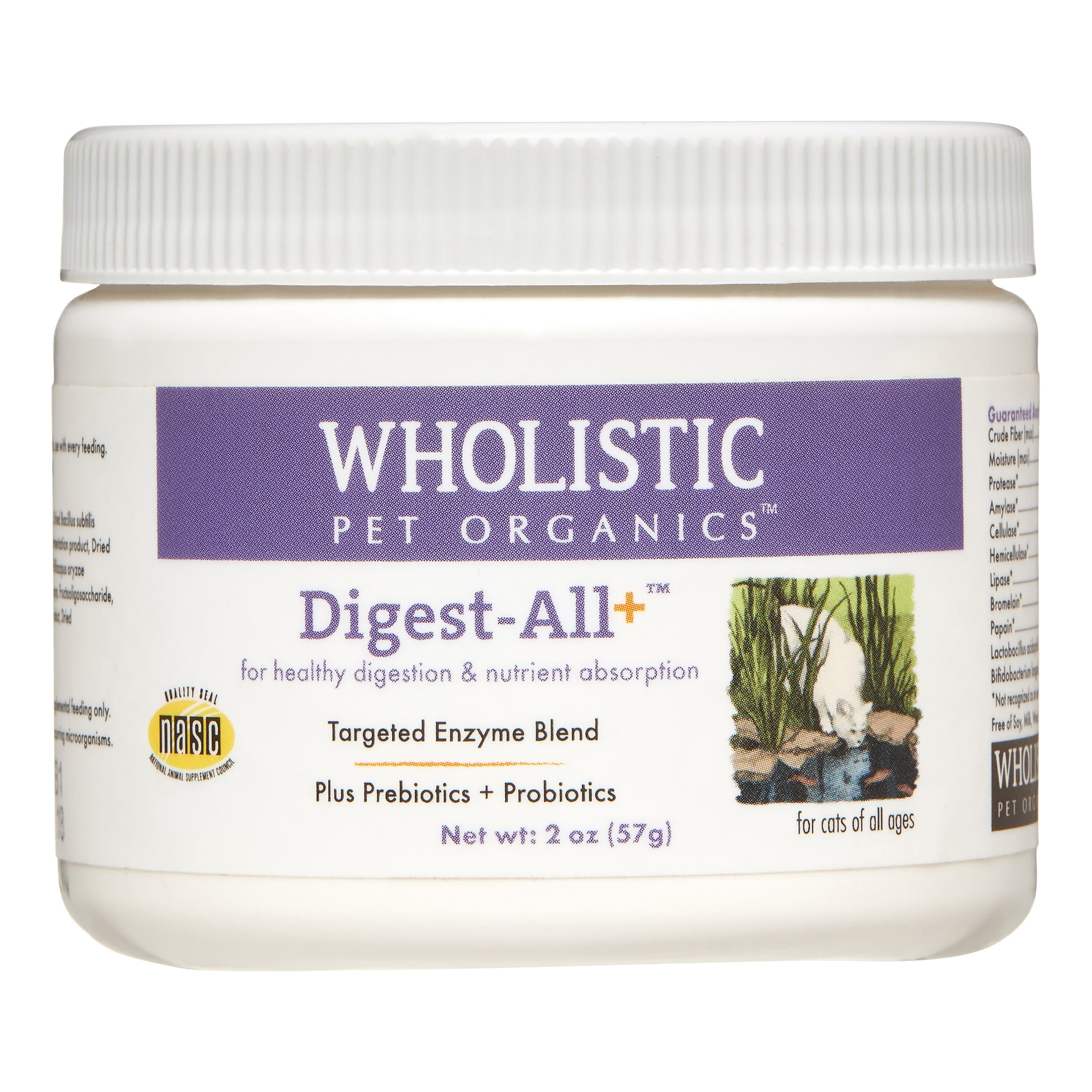 Wholistic Pet Organics Digest All Dog Supplement, 2 Oz
