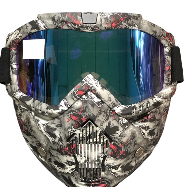 De Motocross Para Montar Al Aire Libre, Gafas Cálidas, Cubierta Facial A Prueba De Viento Para Motocicletas Y Montañismo Inevent HA040157-01