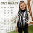 thumbnail image 3 of Xoenoiee Eagle American Flag Print Toddler Boys Plush Fleece Vest, Comfortable Sleeveless Zip-Up Jacket with Pockets for Fall Winter Clothing, Size 5-6 Years, 3 of 7
