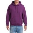 thumbnail image 1 of Gildan Chandail à Capuchon en Molleton Épais pour Hommes, m, Prune, 1 of 1