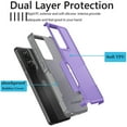 thumbnail image 3 of For Motorola Moto G Stylus 5G 2024 Case ,2 in 1 Phone Case for Moto G Stylus 5G 2024 6.7 inch ,Takfox Shockproof Heavy Duty Armor Hard Plastic & Rubber Rugged Full Body Bumper Cover -Purple, 3 of 11