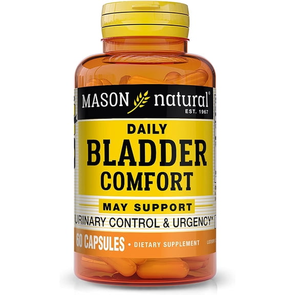 Mason Natural Bladder Comfort Urinary Health Supplement, 60 Capsules
