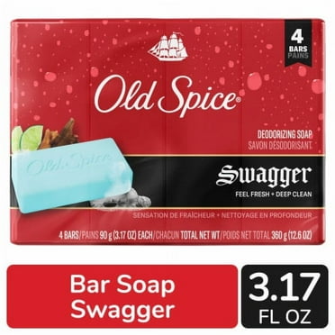 2X - Old Spice Red Collection 4-Pack Bar Soap Swagger