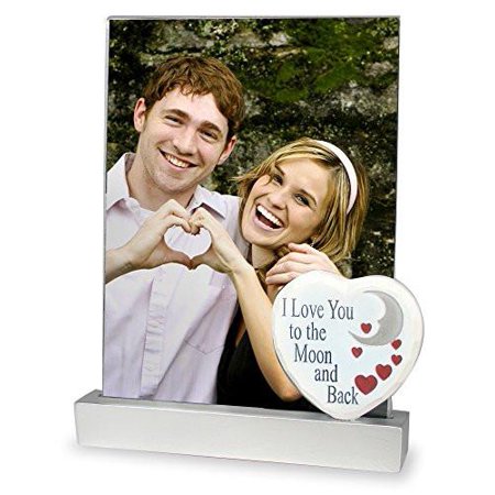 I Love You To The Moon And Back Picture Frame Walmart Com Walmart Com