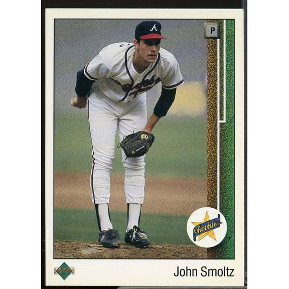 John Smoltz Rookie Card 1989 Upper Deck #17