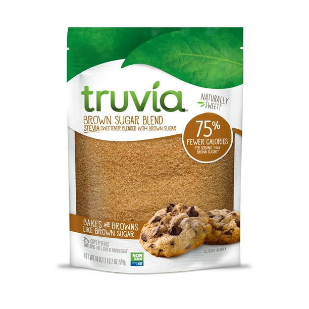 Truvia Brown Sugar Blend, Mix of Natural Stevia Sweetener and Brown