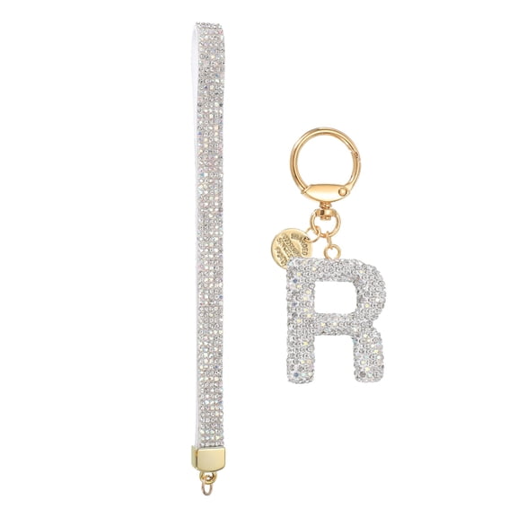 Daisy Rose Dog Keychain with Clasp and Key FOB Ring - PU Vegan Leather ...