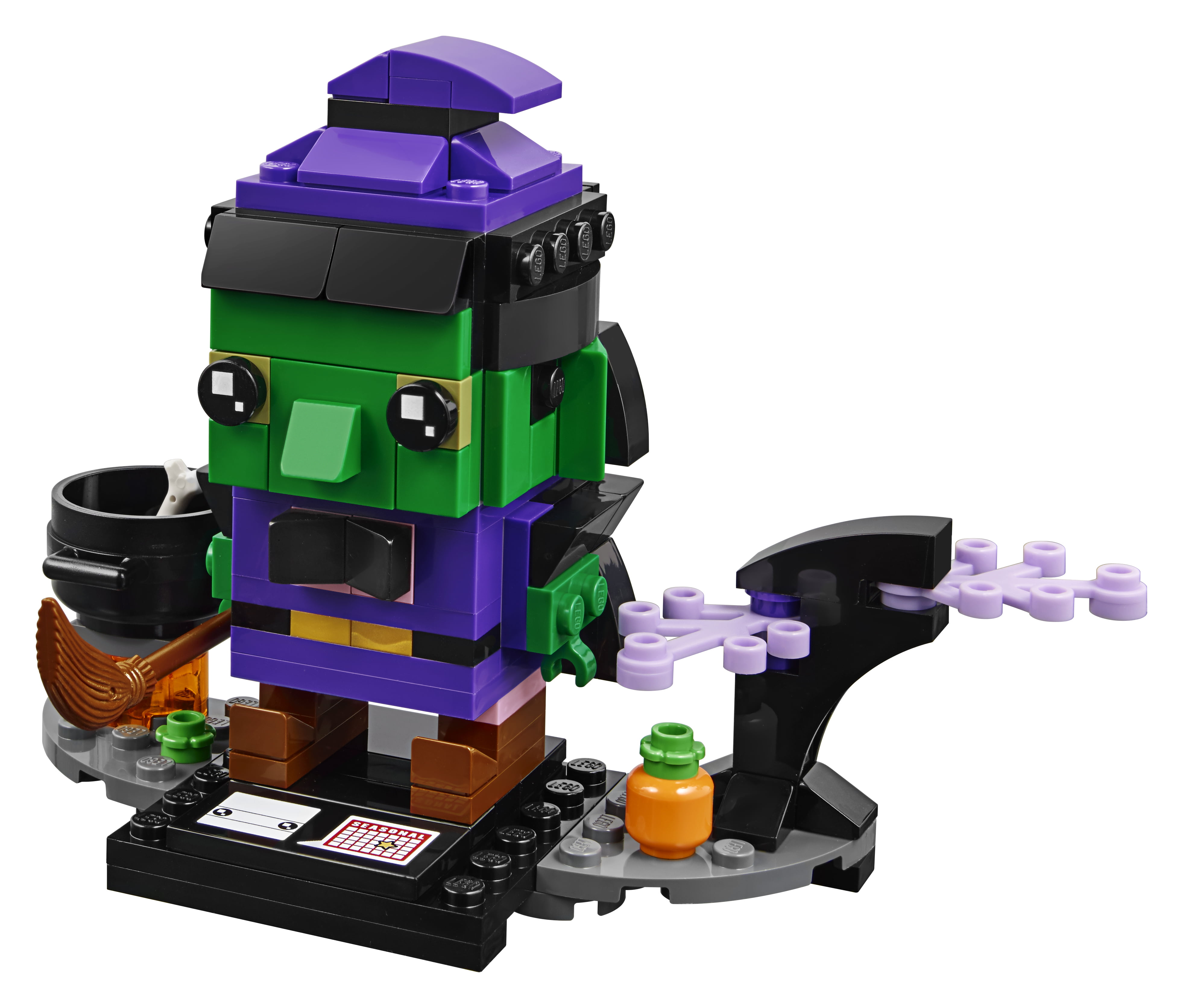 Brickheadz 40272 Seasonal Halloween Witch New Halloween LEGO ® 