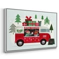 thumbnail image 3 of Santa's Foodtruck Collection A - Framed Gallery Wrapped Holiday Canvas - 25 x 37 - White Frame, 3 of 8