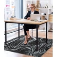 thumbnail image 6 of ChakmeOne Chair Mat for Hardwood Floor 48x60 Desk Rug Floor Protector Non-Slip & Machine Washable,Smooth Rolling for Office Chairs, 6 of 10