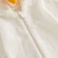 thumbnail image 3 of RUINIXCW Toddler Baby Girl Boy Halloween Duck Costume Cosplay Outfit Infant Fall Winter Clothes Snowsuit Fleece Jumpsuit Long Sleeve Hooded Romper, 3 of 10