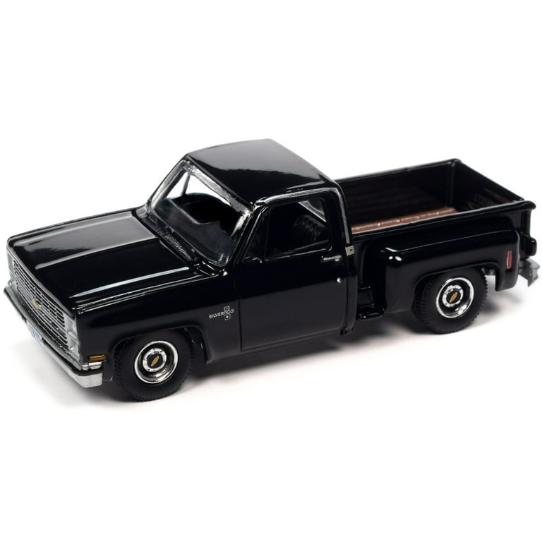 Auto World 1983 Chevy Silverado Stepside Pickup, Black