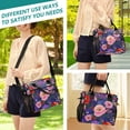 thumbnail image 5 of FORMRS Insulated Lunch Bag for Work School Unisex Large Capacity Cooler with Shoulder Strap, Beautiful Floral Pattern, 5 of 6