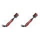 thumbnail image 4 of Greeniant Cepillo de limpieza de palos de golf Herramienta de mantenimiento profesional portátil antideslizante con punta de ranura Golfista Regalos Rojo 2piezas, 4 of 6