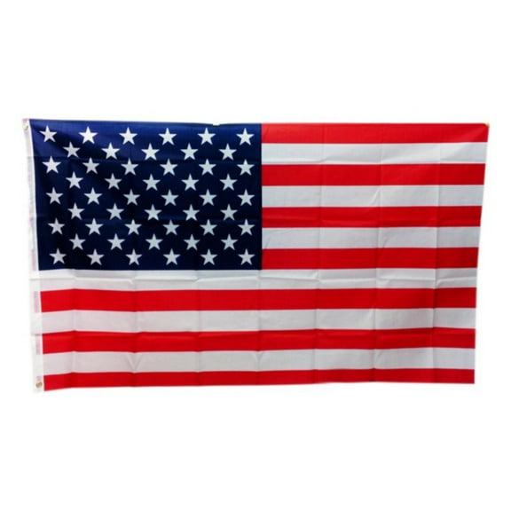 American Flag 3x5 Waterproof Outdoor, Heavy Duty Fade Resistant Bright Color - Long Lasting Polyester Cotton Blend with Brass Grommets
