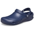 thumbnail image 1 of Zapatos Crocs Bistro, antideslizante, de trabajo, unisex, azul marino, 1 of 8
