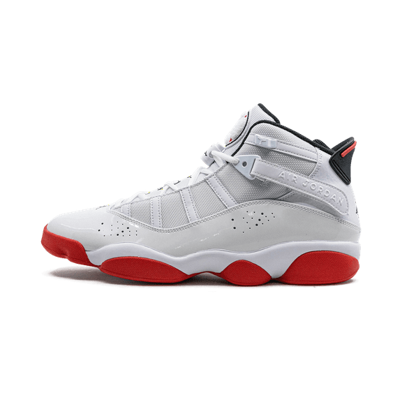 Jordan MENS Jordan 6 Rings "White / University Red" 322992 160 from Stadium Goods