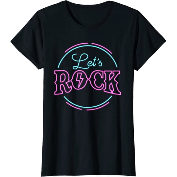 My Music Is Rock and Roll Let's Rock T-Shirt