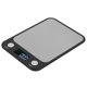 thumbnail image 5 of Báscula electrónica portátil de acero inoxidable para cocina, balanza Digital electrónica, accesorio para hornear, color negro, 10kg/1g, 5 of 14