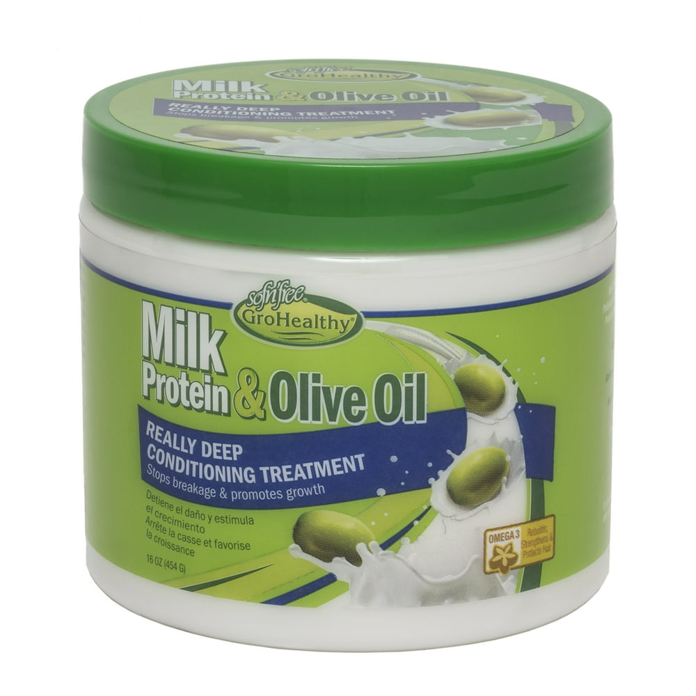 Sofn'Free Milk Protein & Olive Oil Really Deep Conditioning Treatment