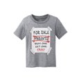 thumbnail image 1 of Parents For Sale Kids Cotton T-Shirt - Athletic Heather - Medium, 1 of 1