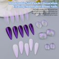 thumbnail image 4 of Polvo de Uñas Cromado Perla Blanca Moonlight de editTime, 4 of 8