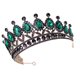 thumbnail image 5 of Corona de boda Tiara nupcial corona de novia diadema tocado de novia accesorio para el cabello de diamantes de imitación, 5 of 6