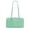 Green, variant on Nylon Bowler Bag for Women, Large Hobo Shoulder Tote Bag Lightweight Casual Handbag for Work, Travel & Daily Use