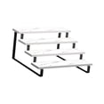 thumbnail image 4 of Luzkey Plant Stand Decorative Organizer Flower Pot Stand for Countertop Office Home White Four Layer, 4 of 8