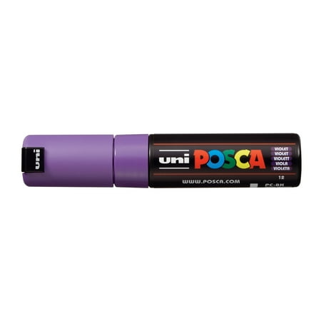 UPC: 4902778916520 | POSCA Paint Marker  PC-8K Broad Chisel  Violet
