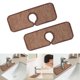 thumbnail image 3 of 2 uds., Almohadillas absorbentes para de cocina, lavables, reutilizables, secado con agua, fregadero para vehículos recreativos, alfombrilla pa Café Sunnimix  Almohadillas para grifos, 3 of 8