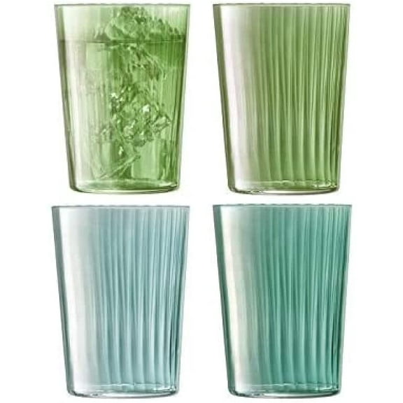 LSA International Gems Coloured Tumblers, 18.9 fl oz, Jade 18.9 fl oz Jade