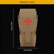 thumbnail image 5 of Kit De Primeros Auxilios La pequeña bolsa vertical de supervivencia para transporte diario incluye un kit médico de emergencia con parche cruzado, 5 of 8