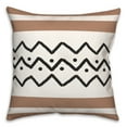 thumbnail image 2 of Creative Products Zig Zag Dots 18 x 18 Spun Poly Pillow, 2 of 3