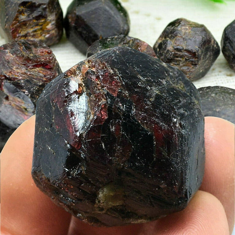 Garnet Raw Stones, Rough Mineral Specimens