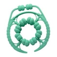 thumbnail image 4 of Bunblic Rouleau de Massage pour les Jambes Rouleau à 36 Points Pince Circulaire pour les Jambes Polyvalent Portable 36 Roues Outil de Massage pour Mollet pour Voyager Bras Intérieur Vert, 4 of 8