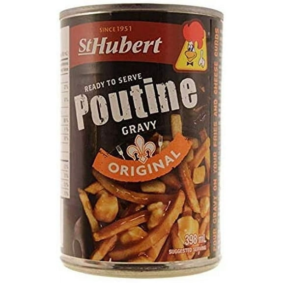 St Hubert Poutine Gravy, 398ml/13.5 fl. oz., Can {Imported from Canada}