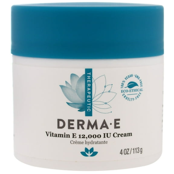 Derma E Vitamin E 12,000 IU Soothing Skin Relief Cream, 4 oz