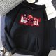 thumbnail image 2 of Sudaderas con capucha de Disney Wunder para mujer Hipster, jersey de Spiderman negro, ropa de calle, sudadera Harajuku, Tops, ropa para mujer, 2 of 2