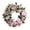 A, variant on J Simulated Flower Wreath, Door Lintel Hanging Decor, Rose And Daisy Fake Floral Wreath With Plastic And Silk Flower Material, For Wedding, Holiday, Christmas And Home Wall Decoration