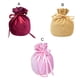 thumbnail image 5 of Cateissary Bolsa de fondo de terciopelo con cordón para joyas, bolsa a prueba de polvo, organizador de regalos para fiestas, paquete de Almacenamiento y organización del hogar Rosa, 5 of 6