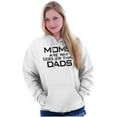 thumbnail image 4 of Moms are Way Cooler than Dads Funny Hoodie Sweatshirt Women Brisco Brands L, 4 of 6