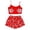 1Red, variant on Xijirk Women Halloween Pajama Set Spaghetti Strap Crop Top with Shorts Skeleton Hand Print Loungewear for Sleepwear and Holiday Party,White,3XL