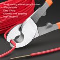 thumbnail image 3 of Cable Cutter Stripper, Cable Cutter High Carbon Steel PVC Coated Handle  for Copper Cables, 3 of 7